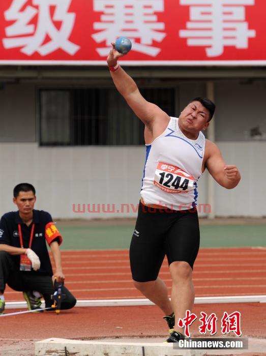 跑跳中国纪录(沈阳全国田径锦标赛铅球)